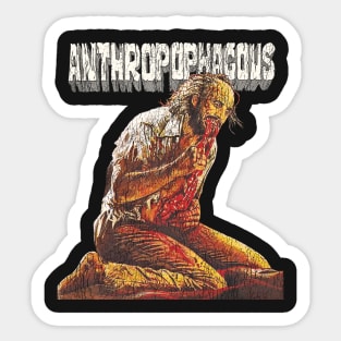 Antropophagus - 80s Cult Classic Horror Sticker